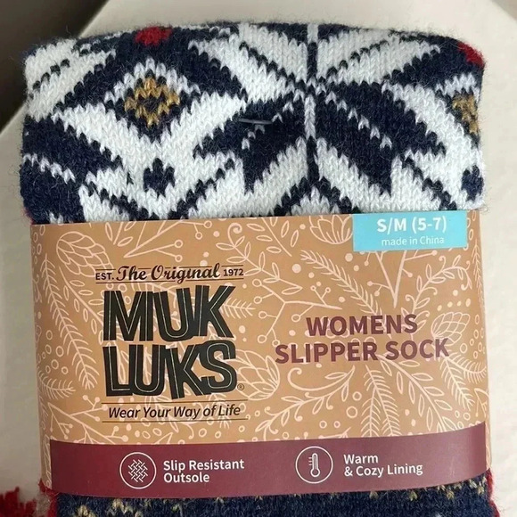 Muk LUKS  Slipper Socks - Picture 3 of 5
